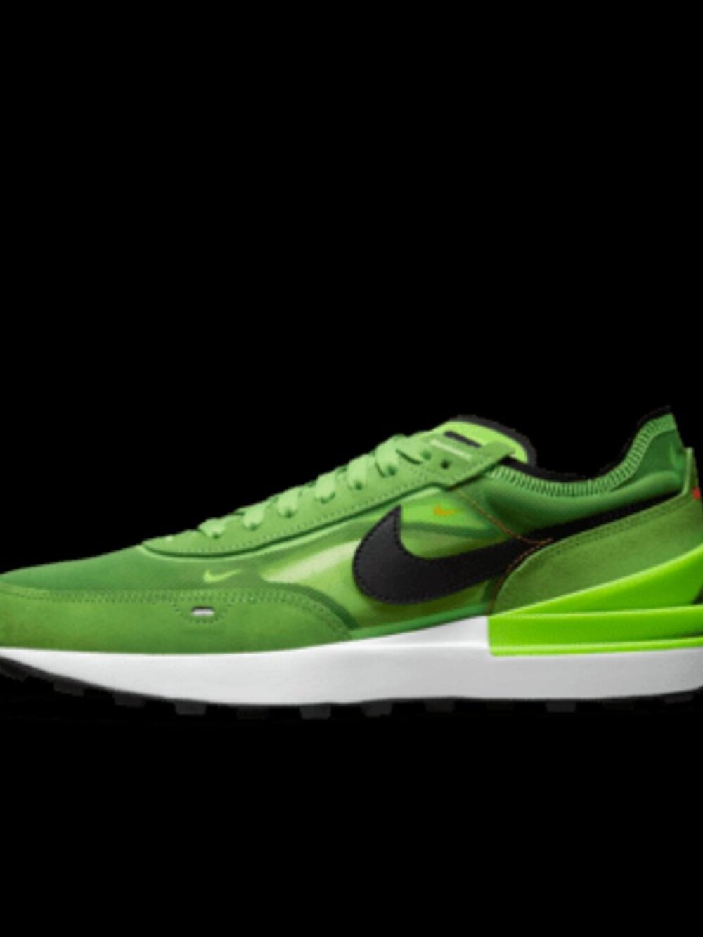 Nike Waffle One Men's Athletic Shoes Electric Green Size 10